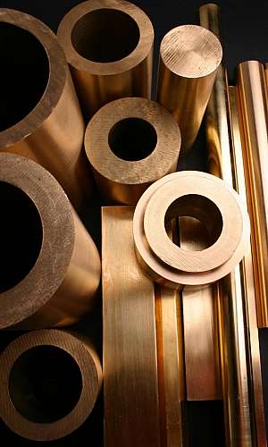 Barra sextavada de bronze Barra sextavada de bronze