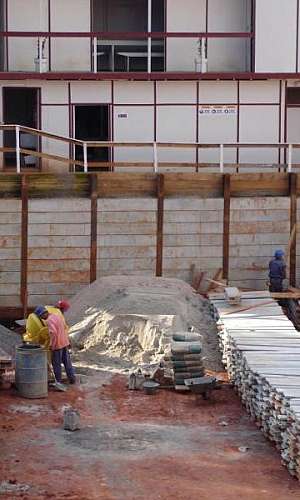 Cortina de concreto Cortina de concreto