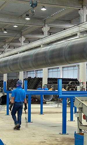 Fábrica tubo helicoidal   Fábrica tubo helicoidal