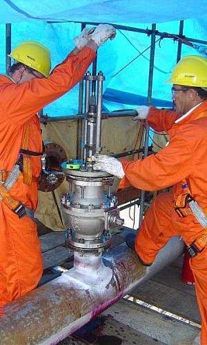 Furar tubo em carga Furar tubo em carga