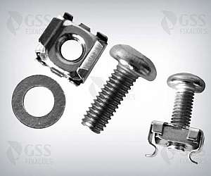 Kit porca gaiola e parafuso m5  Kit porca gaiola e parafuso m5