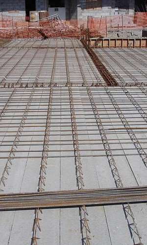 Laje maciça de concreto Laje maciça de concreto