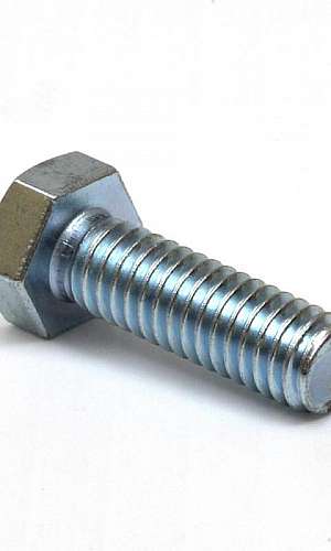 Parafuso cabeça sextavada	 Parafuso cabeça sextavada