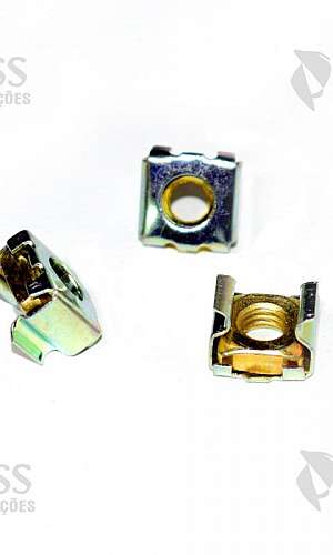 Parafuso com porca gaiola  Parafuso com porca gaiola