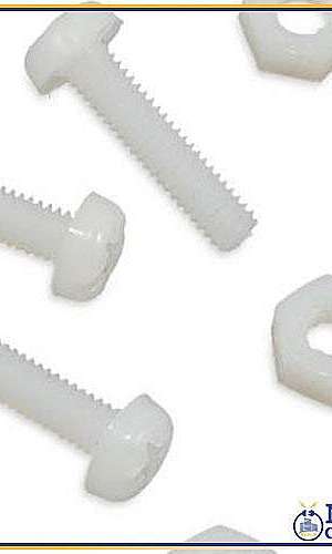 Parafusos e porcas de nylon Parafusos e porcas de nylon