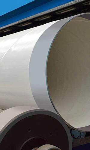 Tubo de aço helicoidal  Tubo de aço helicoidal